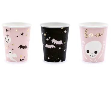 Becher BOO - 6 Stueck - PartyDeco